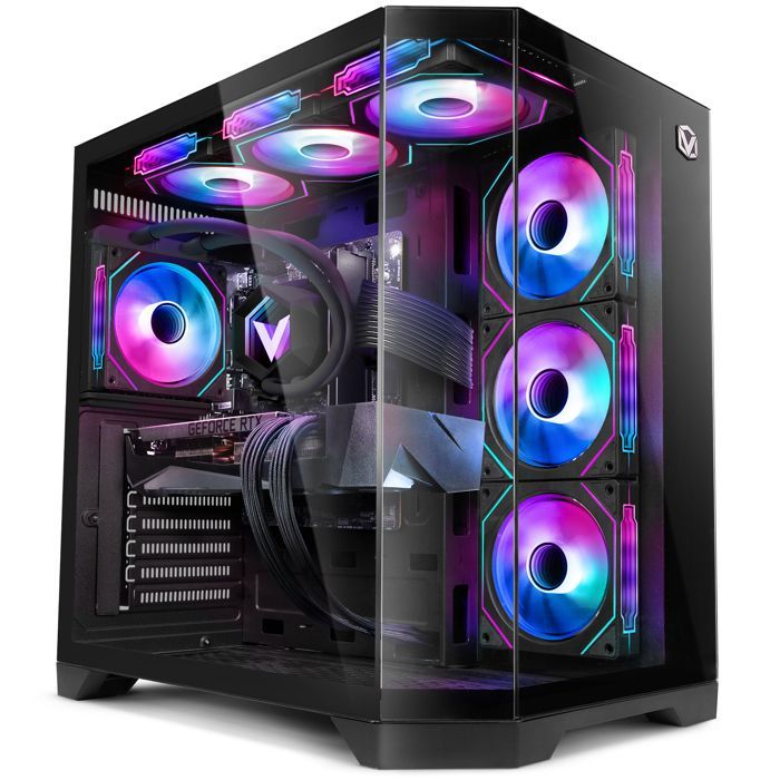 Vibox PC Gamer • AMD Ryzen 7 5700X 4.2 GHz • Nvidia RTX 5070 12 GB • 32 GB RAM • 1 TB SSD • Windows 11 • WiFi