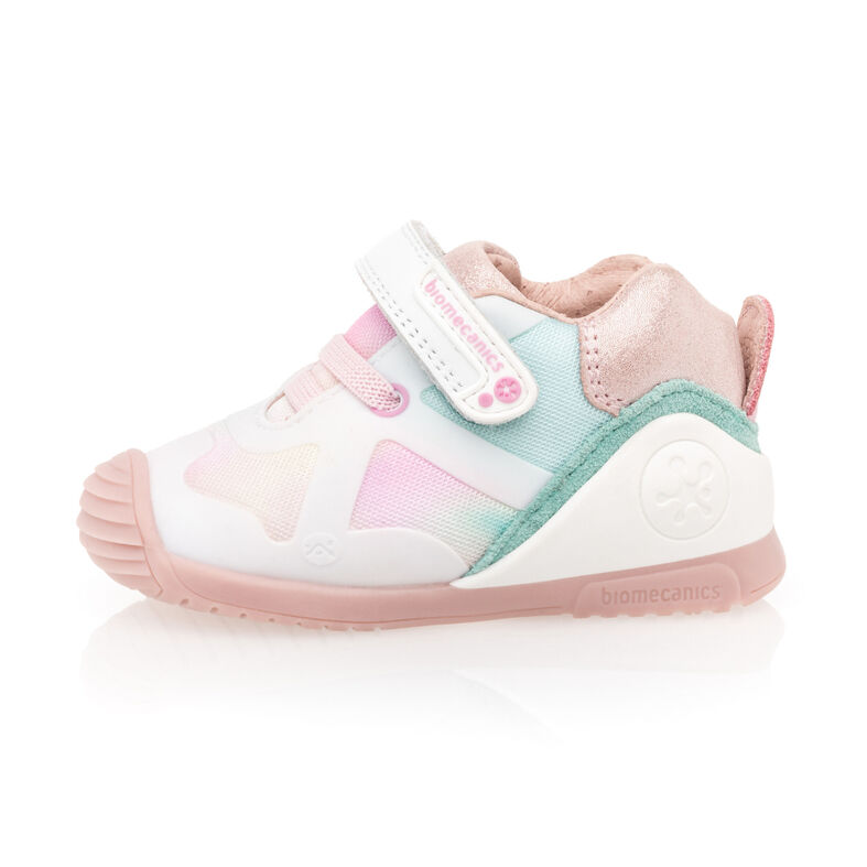 Botines/botas blancas para bebé niña