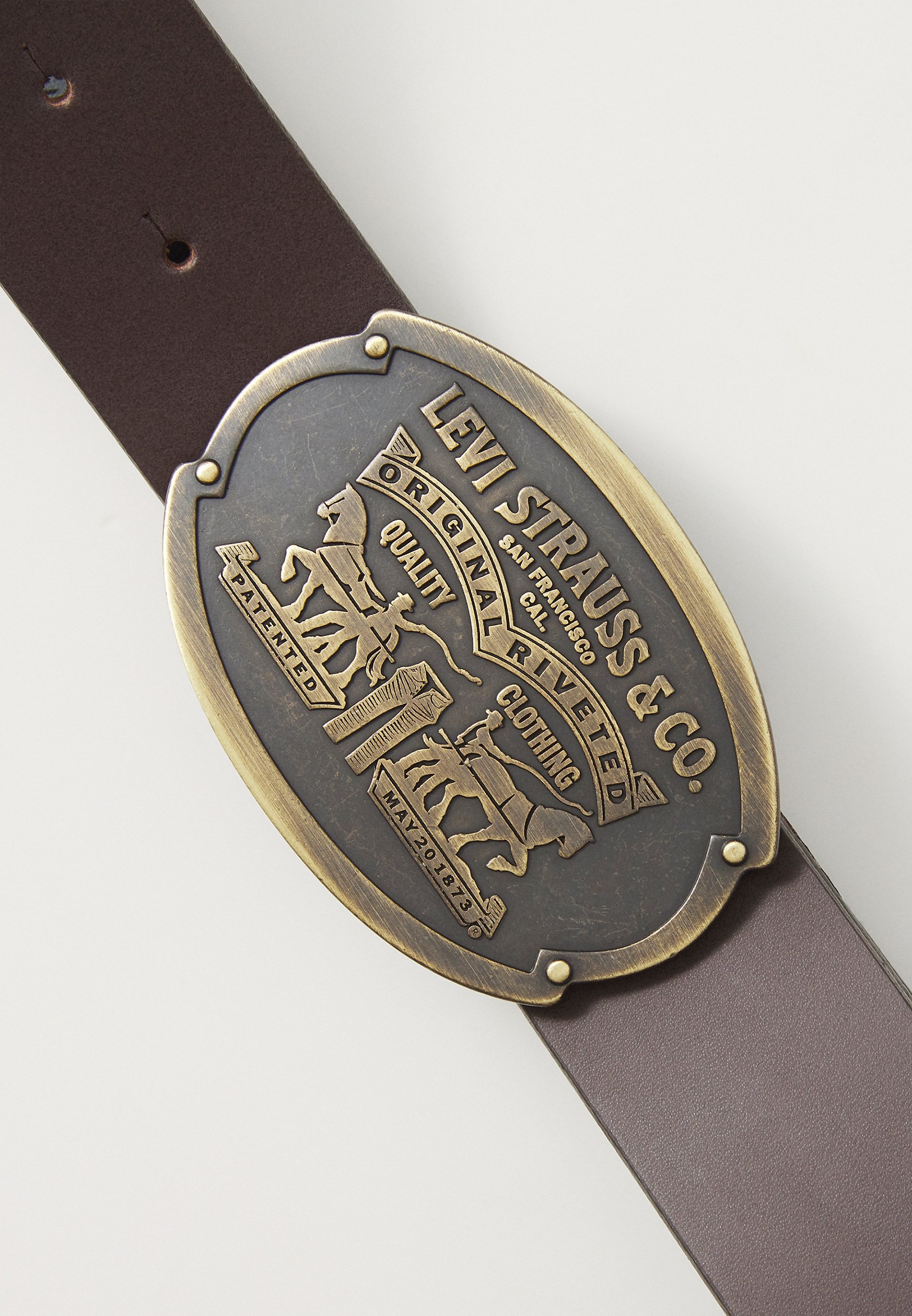 Levi's® BILLY PLAQUE GÜRTEL - Gürtel - Java
