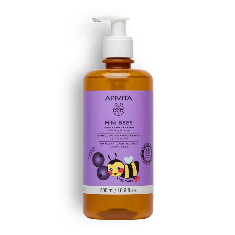 APIVITA Shampoing pour enfants Apivita Blub & Honey 500 ml Shampoing doux pour enfants