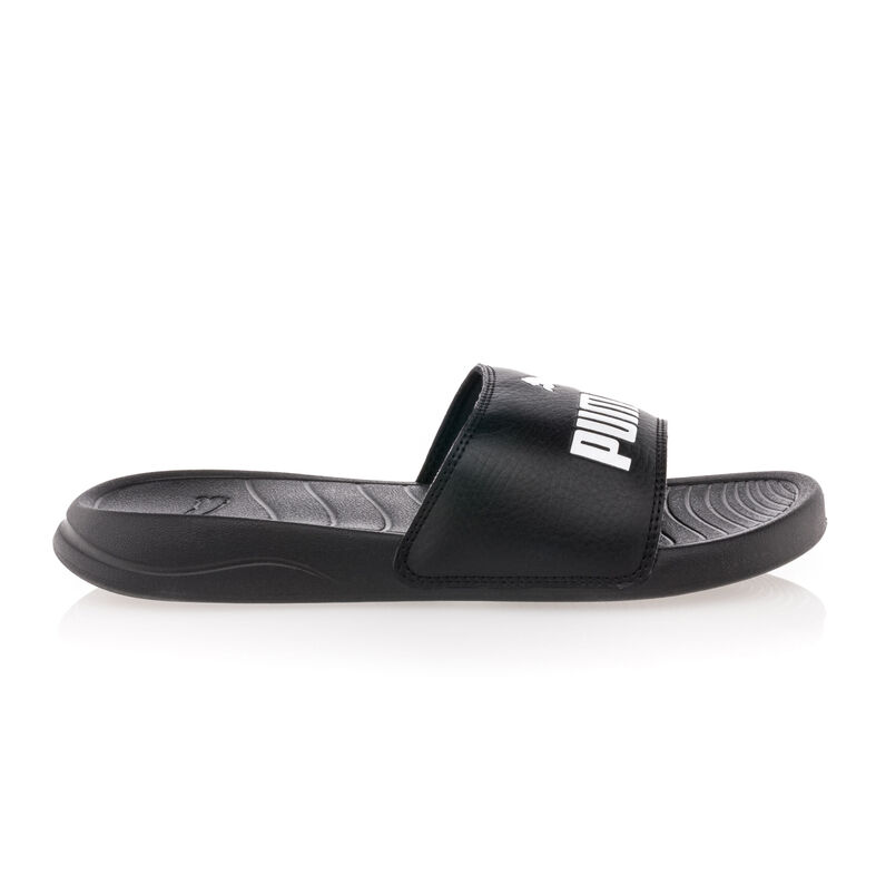 Svarte gutteflip-flops / Thong-sandaler