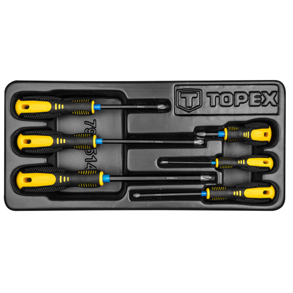 Wkrętaki PH, zestaw 6 szt. TOPEX 79R514