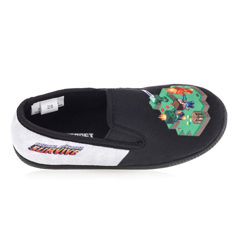 Pantuflas negras para niño