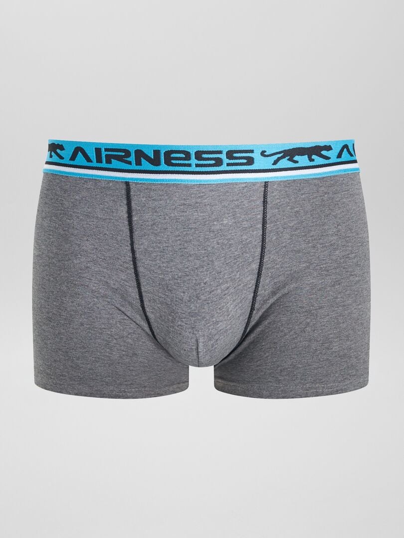 Zestaw 3 bokserek „Airness” – CZARNE