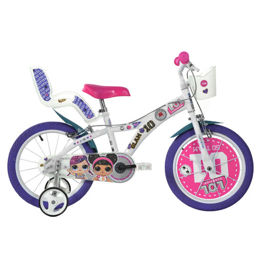 Lol Surprise 14 inch kinderfiets voor kinderen van 4-6 jaar