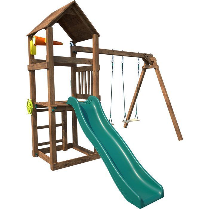 Spielplatz Païta – 2 Spielgeräte mit Rutsche – SOULET