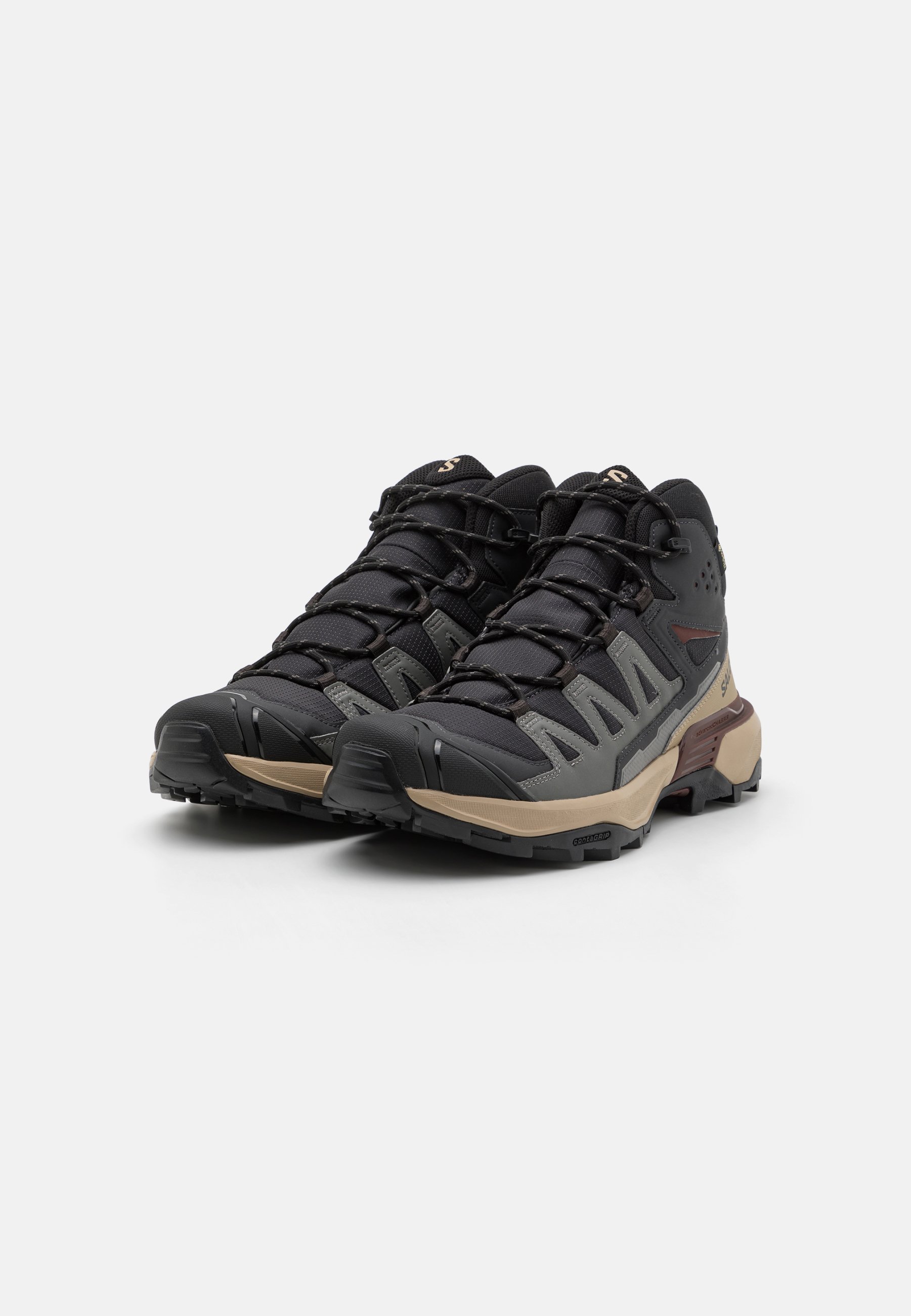 Salomon X ULTRA 360 MID GTX - Wandelschoenen - phantom/desert tan/rum raisin
