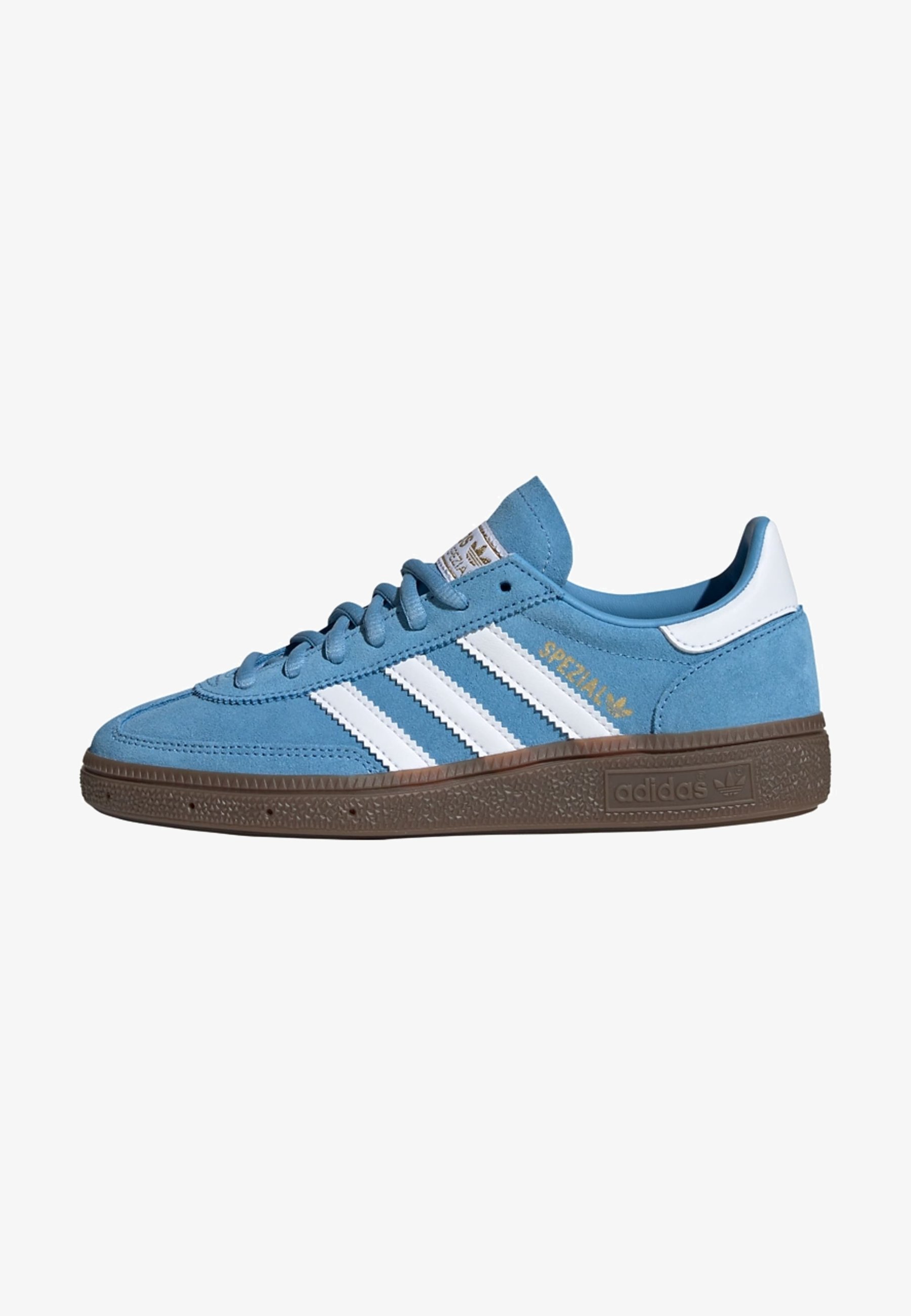 adidas Originals HANDBALL SPEZIAL UNISEX - Sneakers - lichtblauw met witte rubberen zool
