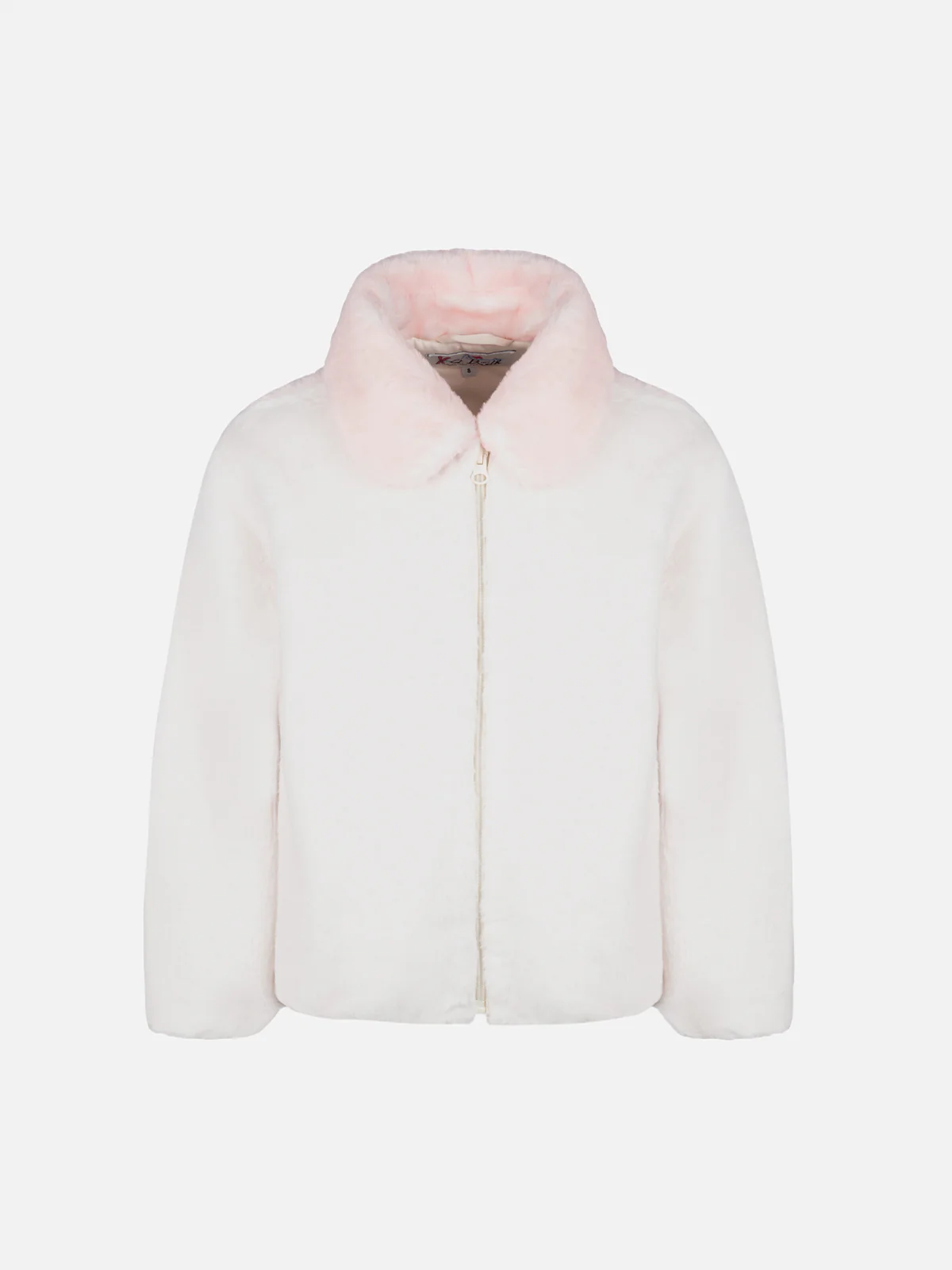 Chaqueta de piel sintética para niña de Aveline con estampado de ardilla