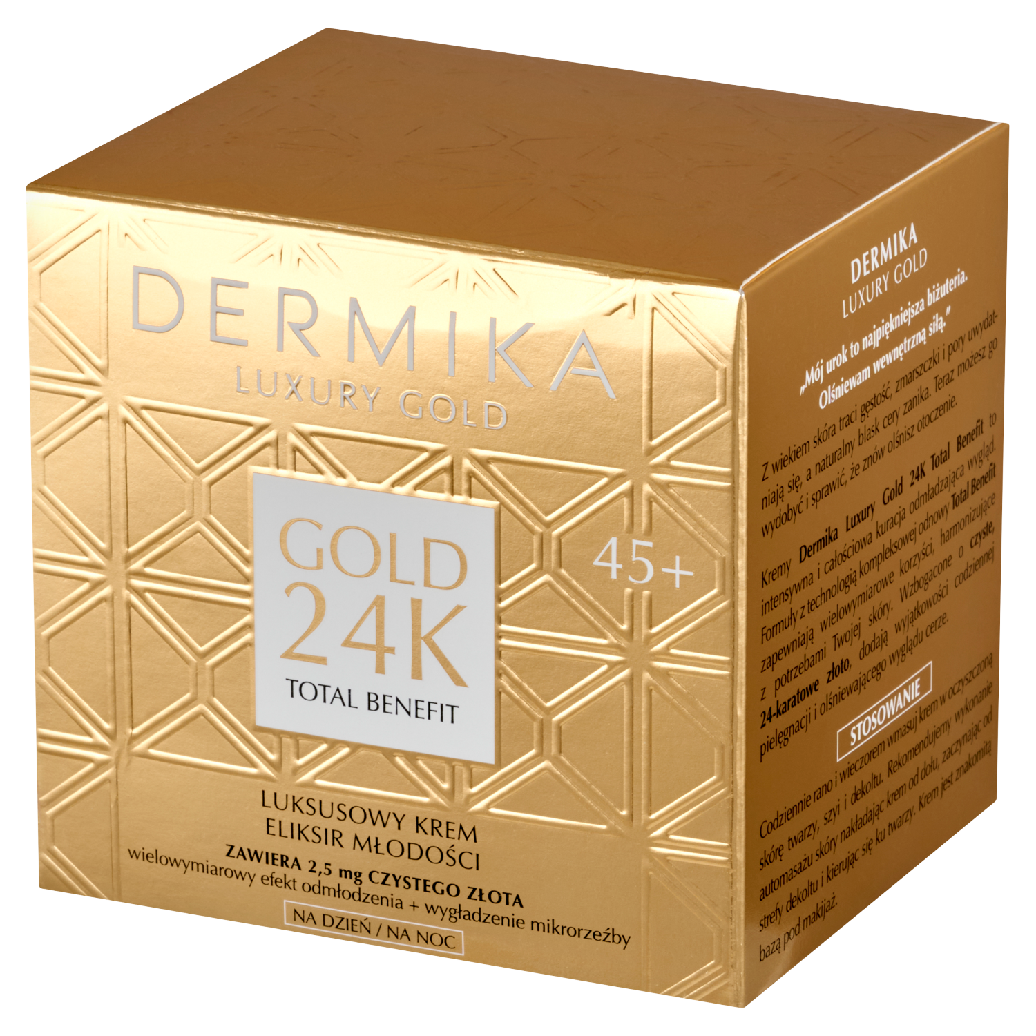 Essence contour des yeux Dermika 15 ml Or 24 carats