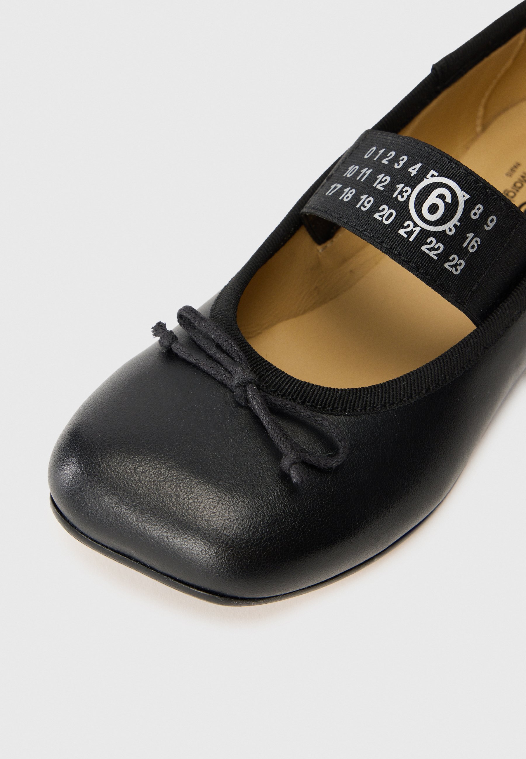 MM6 Maison Margiela ballerina's - zwart