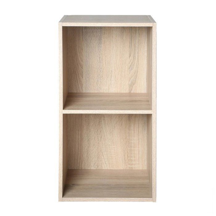 COMPO opbergkast met 2 vakken, licht hout - B29,5 cm