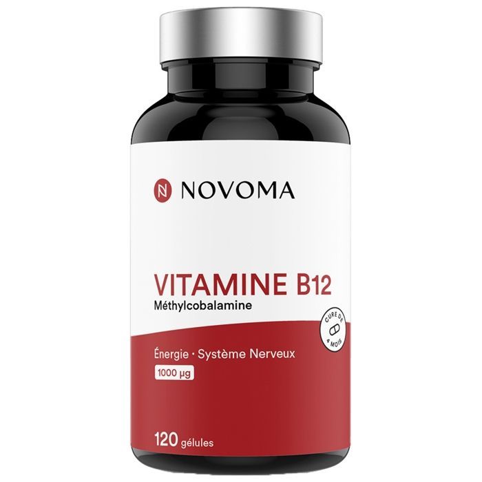 Novoma - Vitamine B12 Naturelle - 120 Gélules