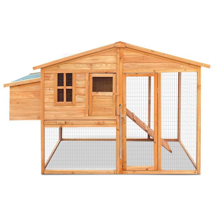 Poulailler Aga pour poules 188x70x117 cm