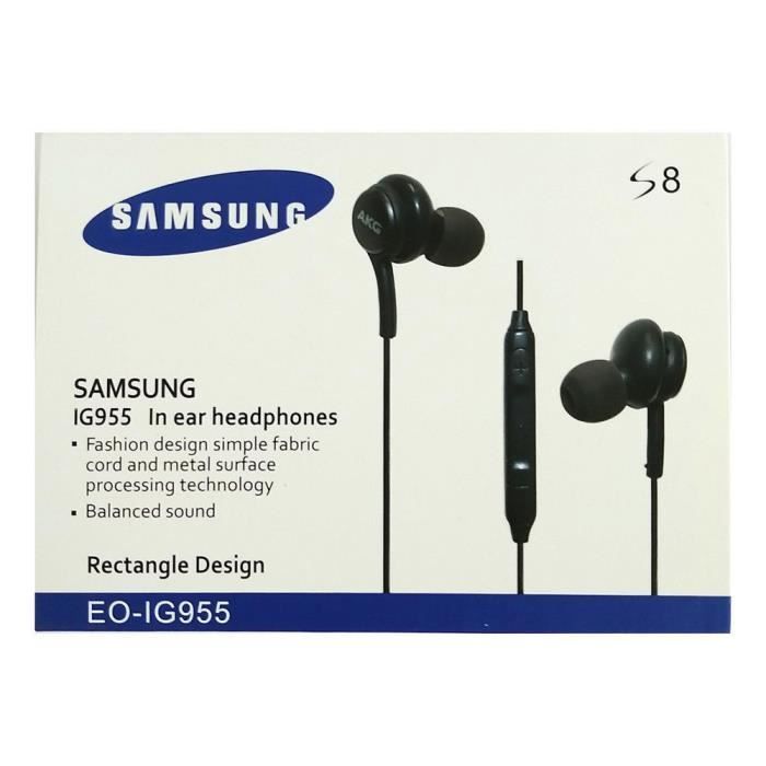 In-Ear-Kopfhörer – AKG – EO-IG955 – Kompatibel mit Samsung Galaxy S8 – Mikrofon – Kabelgebunden