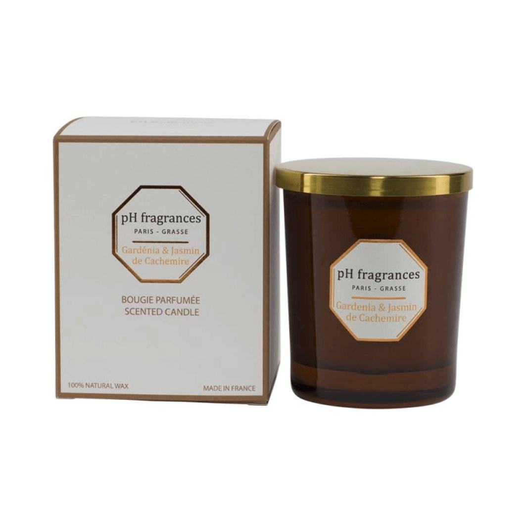pH-Düfte svijeća Gardénia & Jasmin de Cachemire svijeća – 180 g