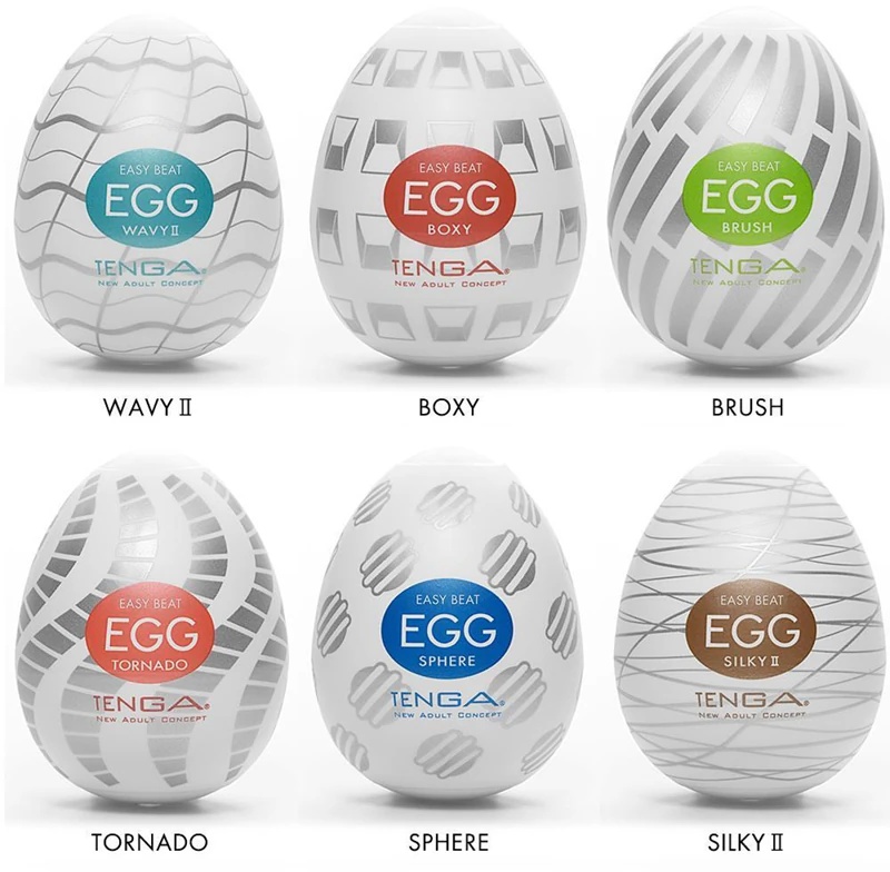 Мастурбатор за једнократну употребу Tenga Egg Boxy