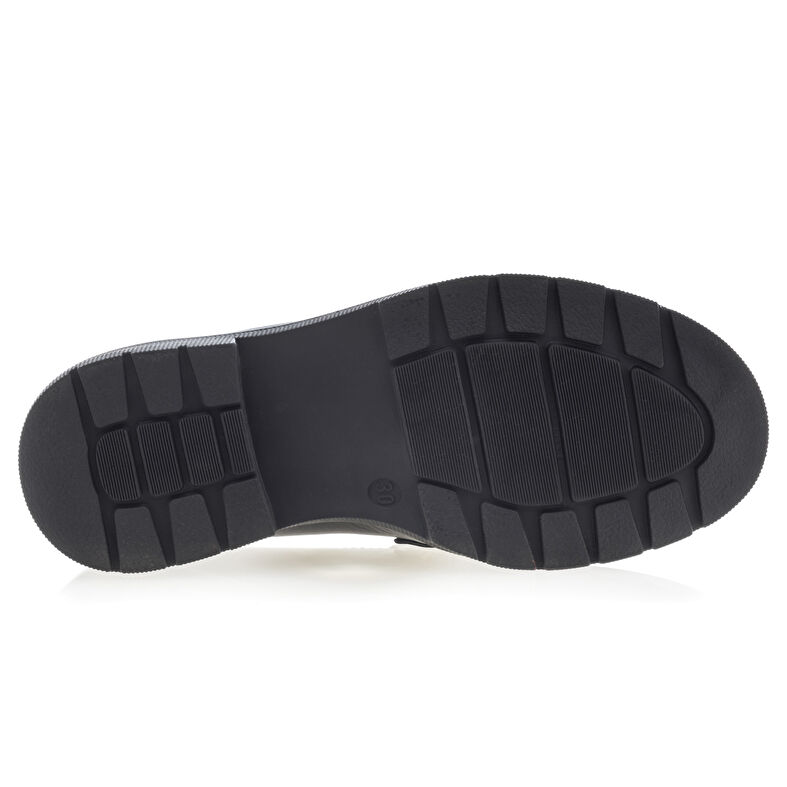 Svarte loafers/båtsko til jente