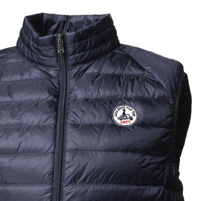 JOTT TOM MEN'S SLEEVELESS DOWN JACKET NAVY