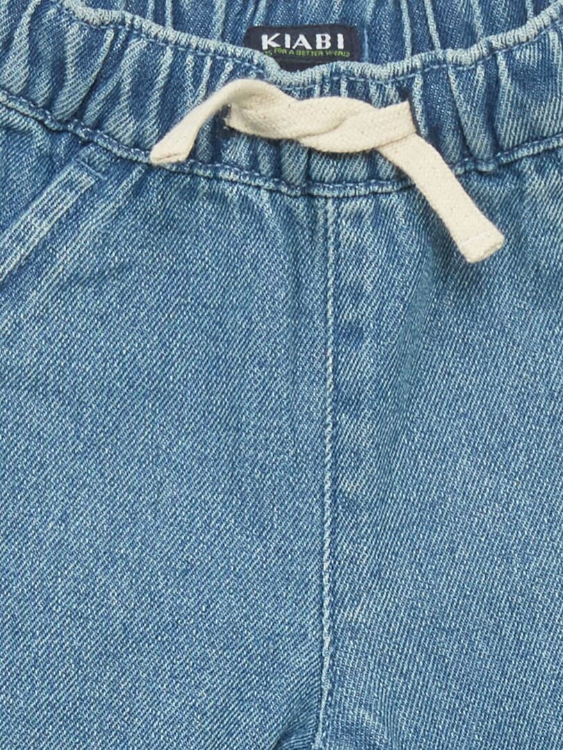 Twill joggingbroek - blauw