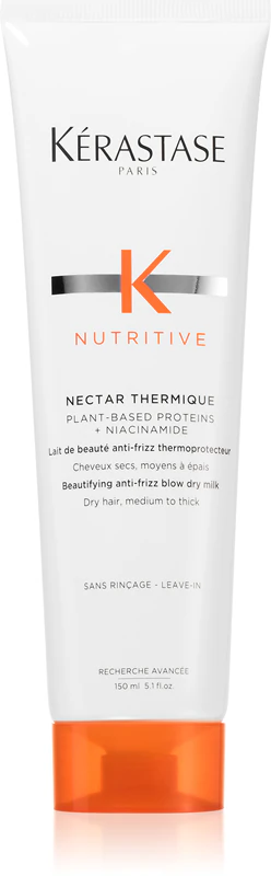 Kérastase Nutritive Nectar Thermique Hitzeschutzcreme glättet widerspenstiges Haar