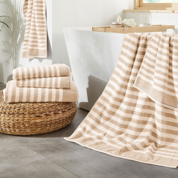 6er Frottierset Premium, beige