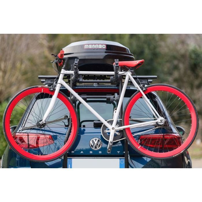 Suporte para 3 bicicletas na porta traseira - Menabo Viper