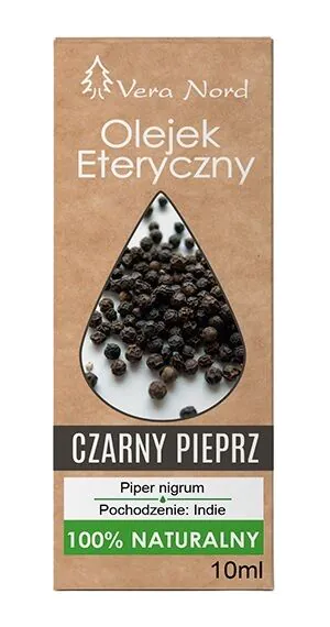 Vera Nord Czarny Pieprz Olejek Eteryczny