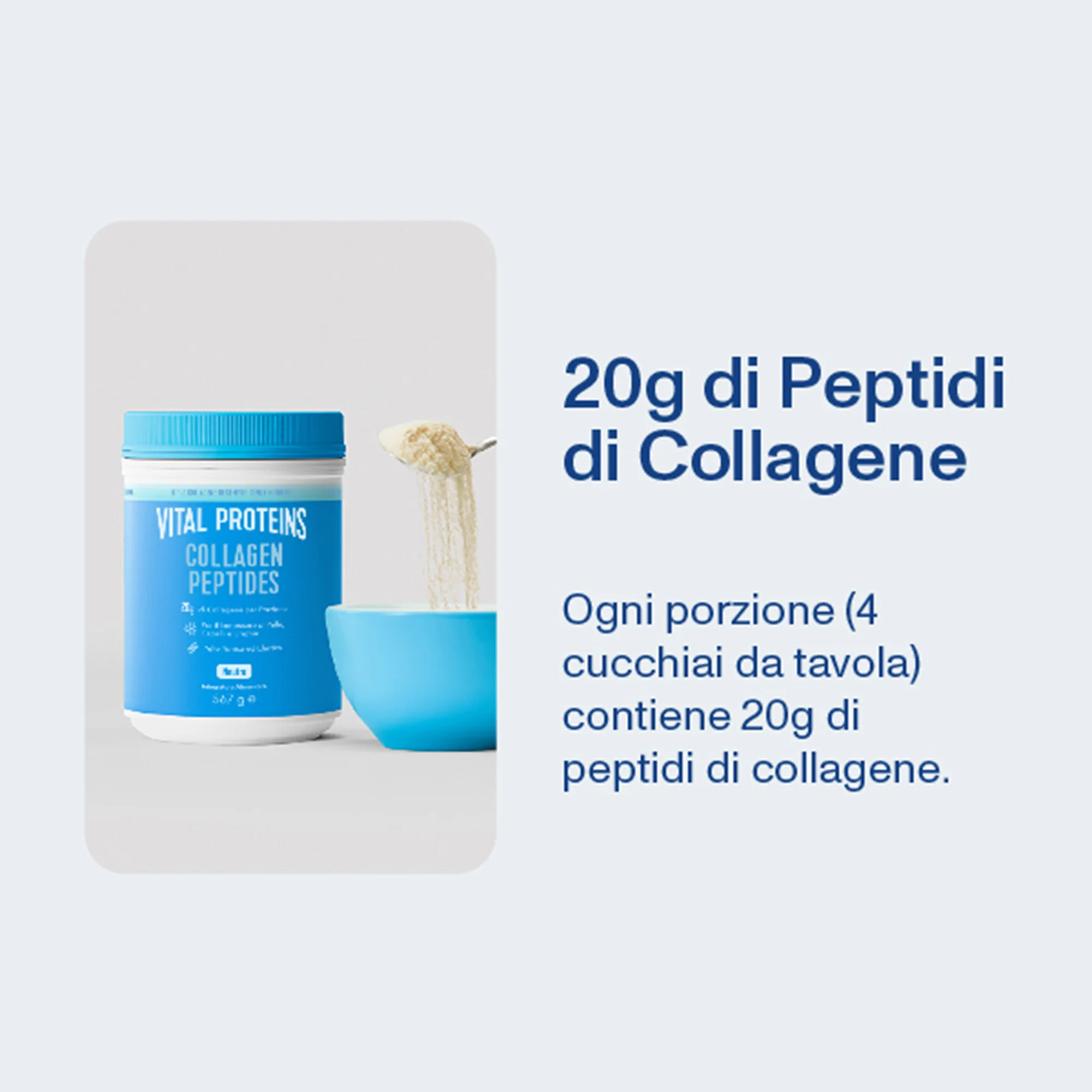 Integratori Alimentari Collagen Peptides - Integratore Corpo e Detox, Integratore Unghie e Capelli, Integratore Viso