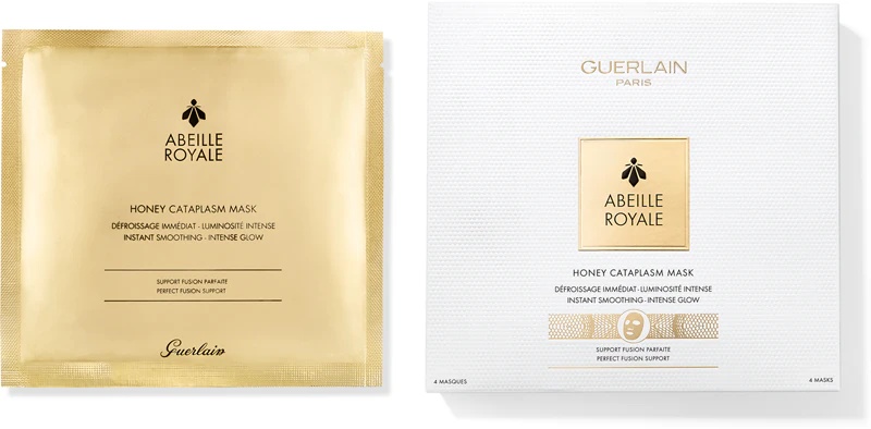 GUERLAIN Abeille Royale Honey Cataplasm Mask vlažilna in gladilna maska iz platna