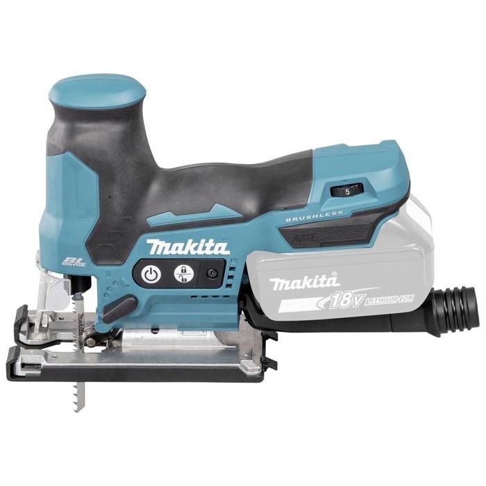 Makita Scie sauteuse pendulaire sans fil DJV185Z sans batterie 18 V Nombre d’accus fournis 0