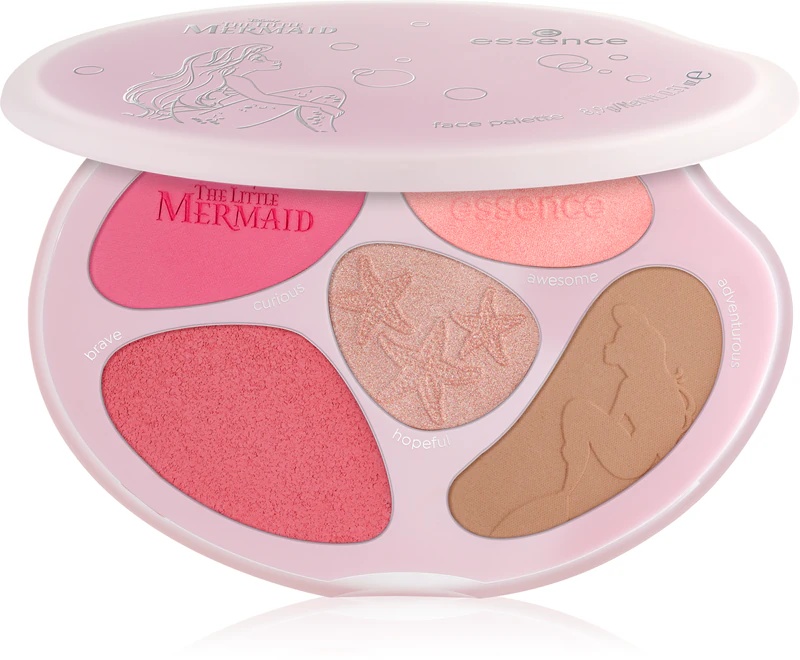 essence Disney The Little Mermaid paleta do twarzy