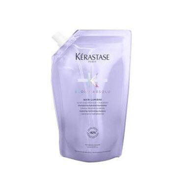 Kérastase Blond absolu Bain Lumière Refill Shampoo Moisturizing Illuminator för blont hår 500 ml 500 ml