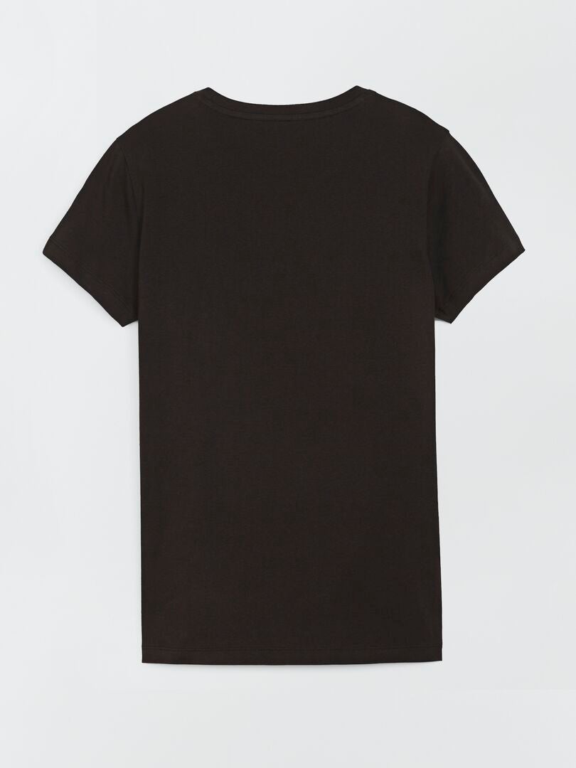 Camiseta lisa 'Puma' - PRETA