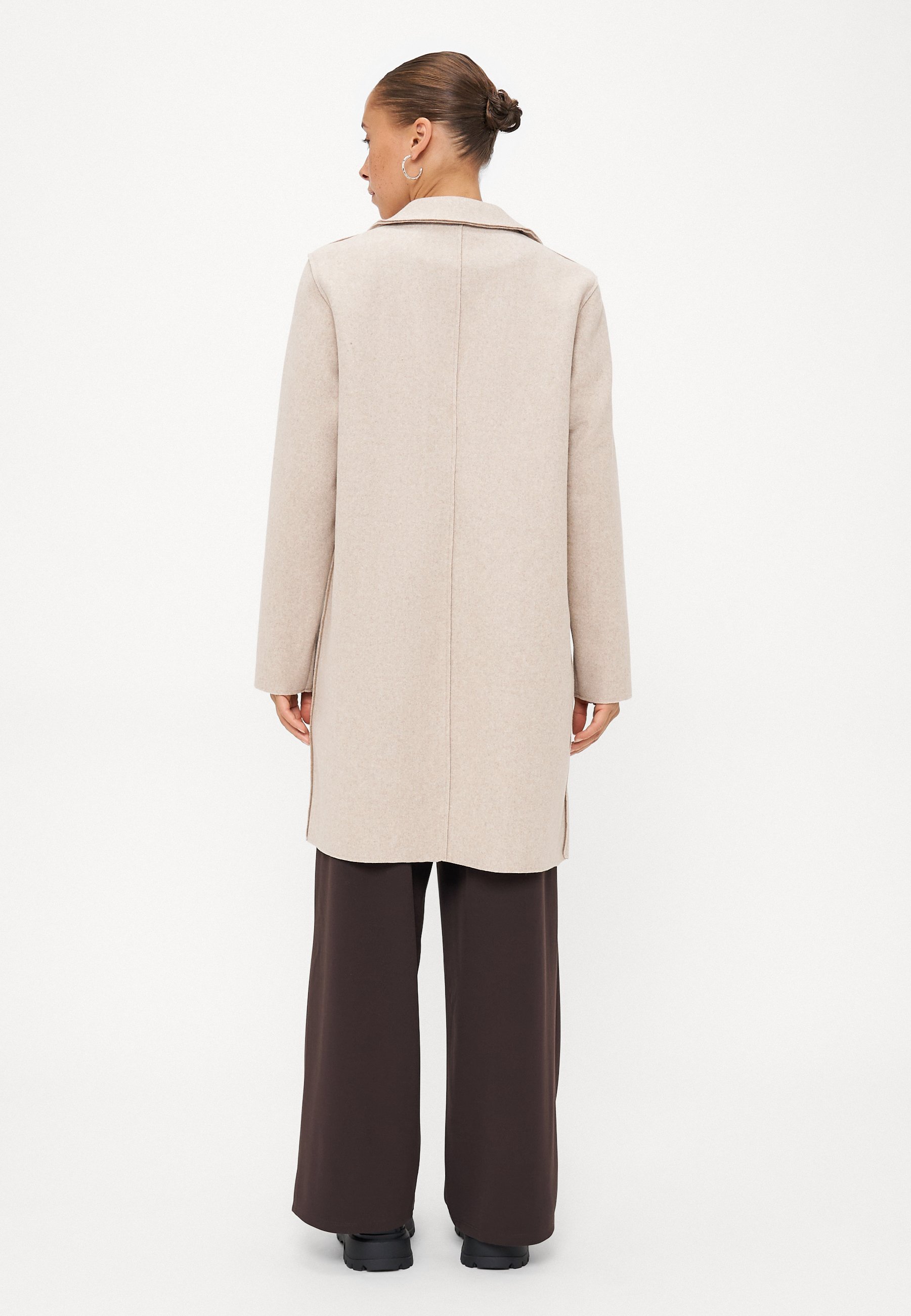 ONLY Petite ONLCARRIE BONDED COAT - Klassieke jas - humus melange