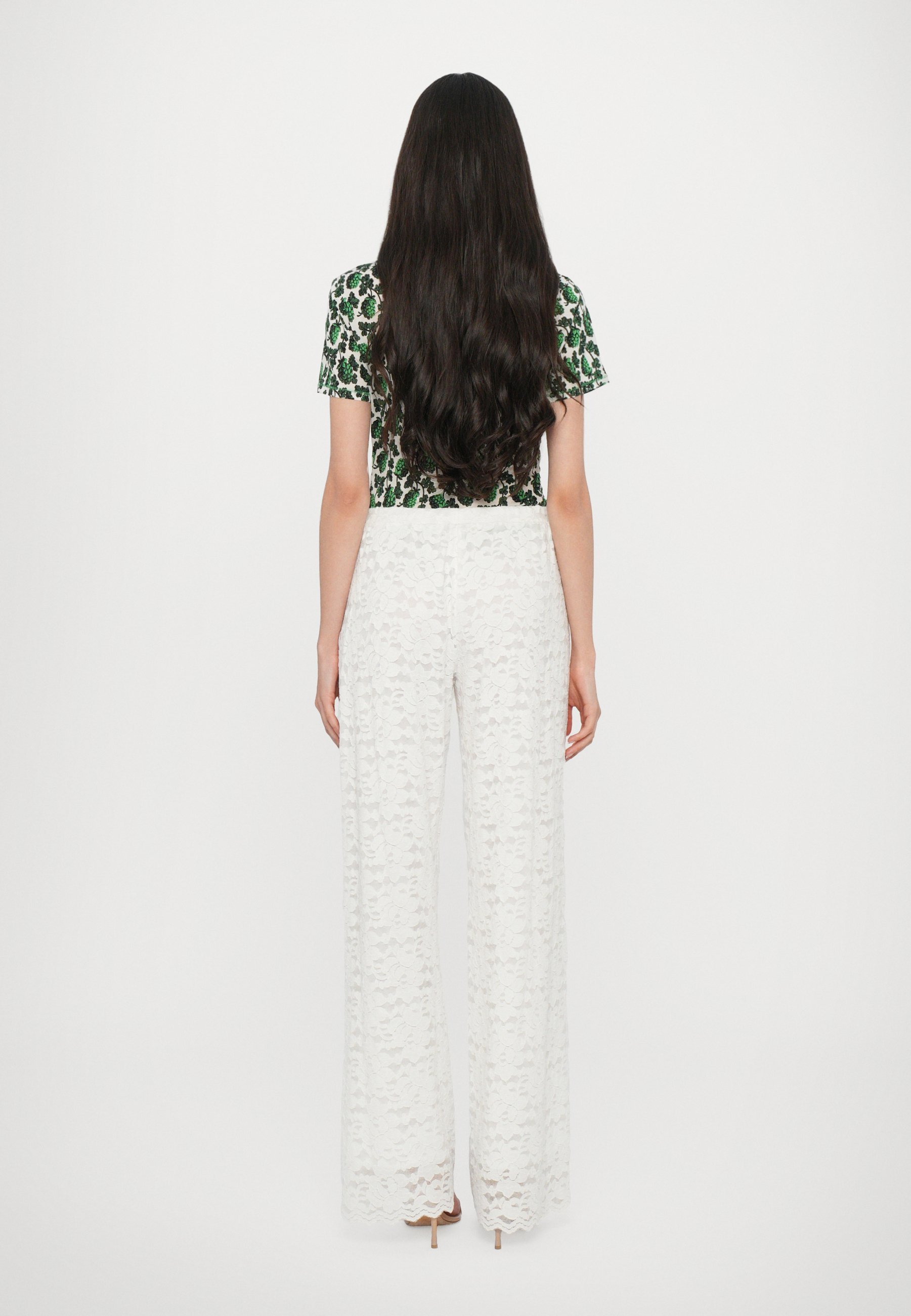 Diane von Furstenberg MALIA - Broek - wit
