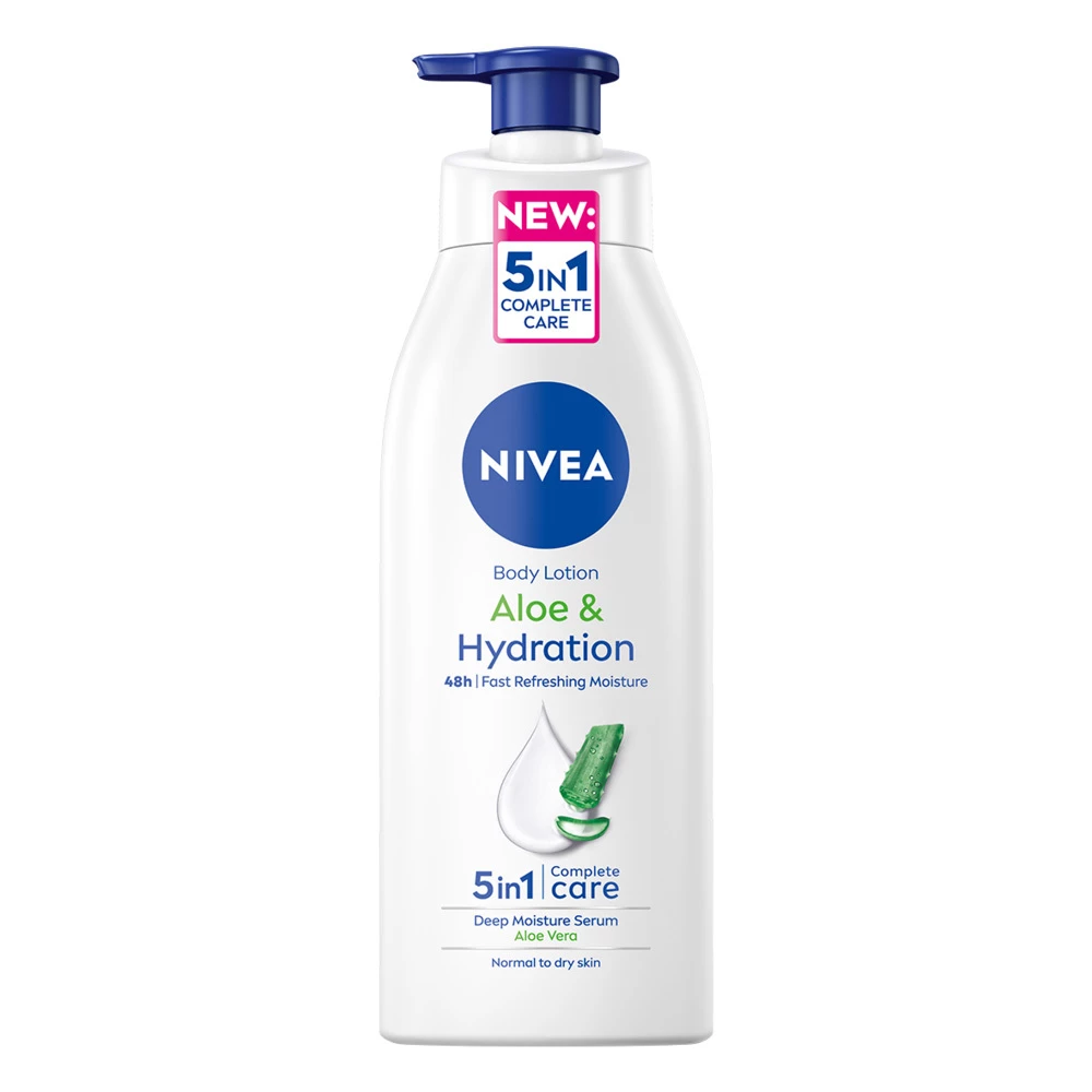 Loțiune de corp cu aloe vera și hidratare, doză 400 ml - NIVEA
