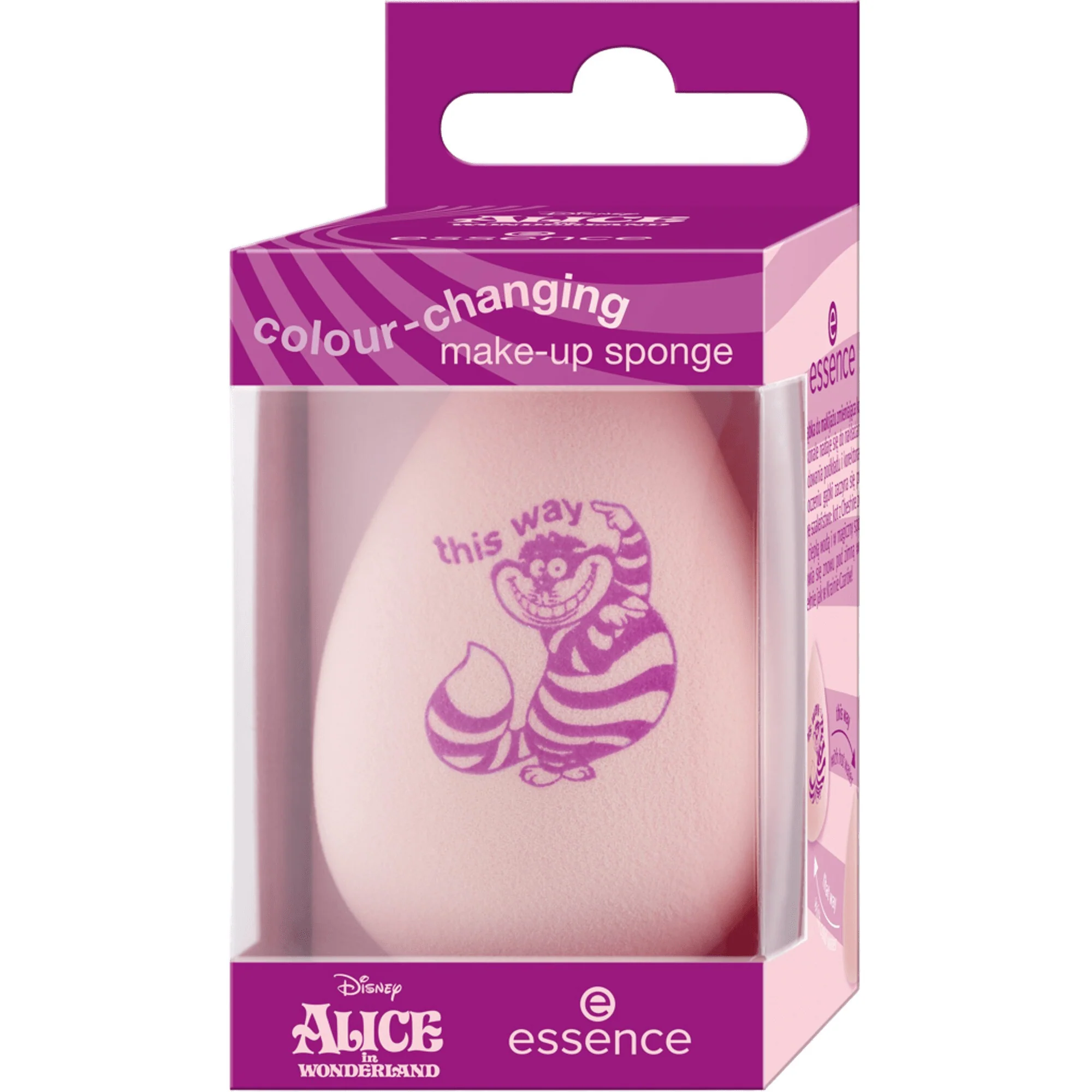 Accessori Disney Alice in Wonderland spugnetta make-up colour-changing - Spugna Make-Up, Spugne