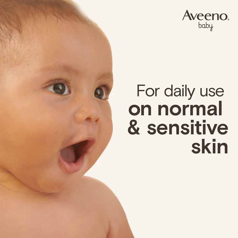 Aveeno Baby Gel de Banho e Chuveiro Diário para Crianças