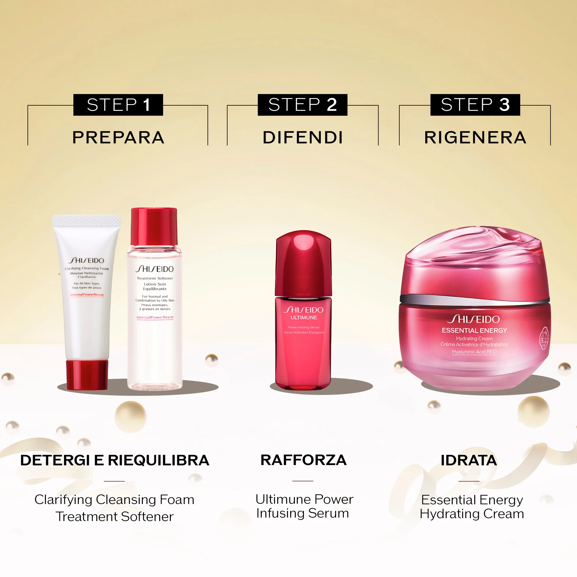 Essential Energy Essential Energy Holiday Kit - Cofanetto Idratante, Crema viso giorno idratante