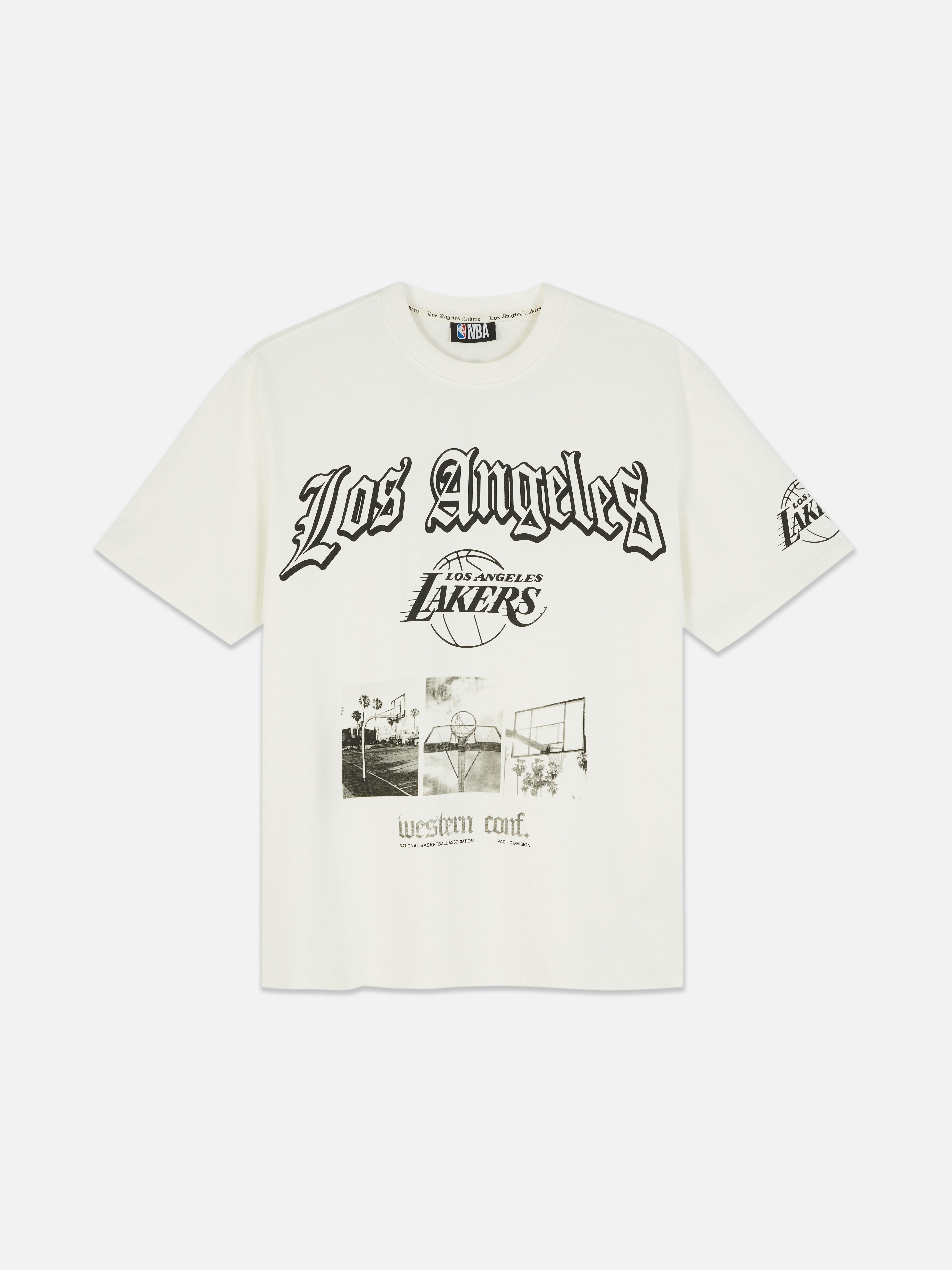 NBA LA Lakers Print-T-Shirt Holen Sie sich dieses sportliche T-Shirt mit Allover-Print der NBA LA Lakers
