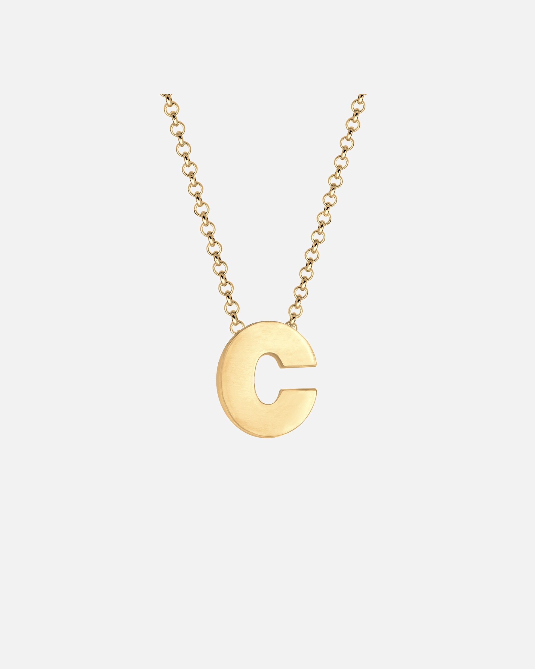 Elli Femme Pendentif Lettre C Initiale - (925/1000) Argent