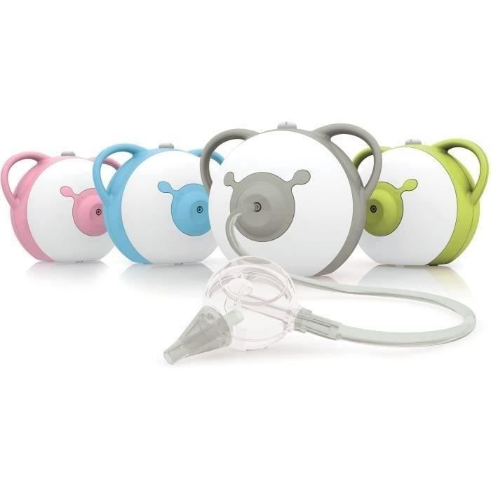 NOSIBOO Mouche bébé électrique gris + Pro Accessory Set Bleu