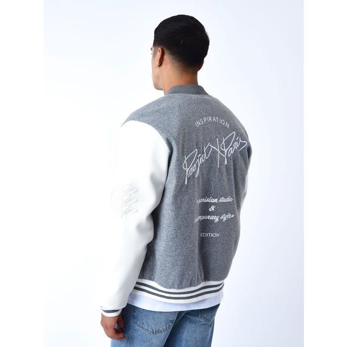 Project X Paris oversized jacket - light gray - S