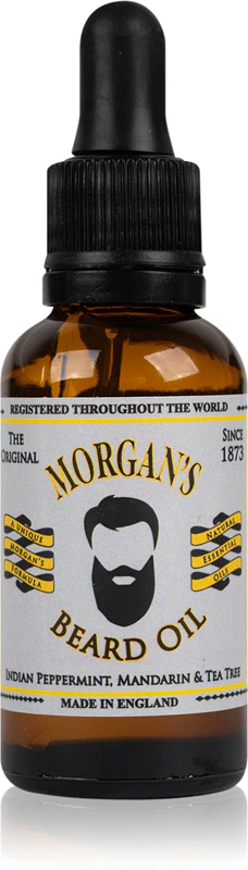 Morgan's olej na bradu s indickou mätou piepornou