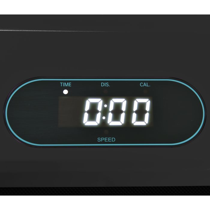 HOMVRA Tapis de Course 2 en 1 Pliable, Vitesse 1-6km/h, avec Écran LED, Fonction Bluetooth, Support Téléphone, Noir