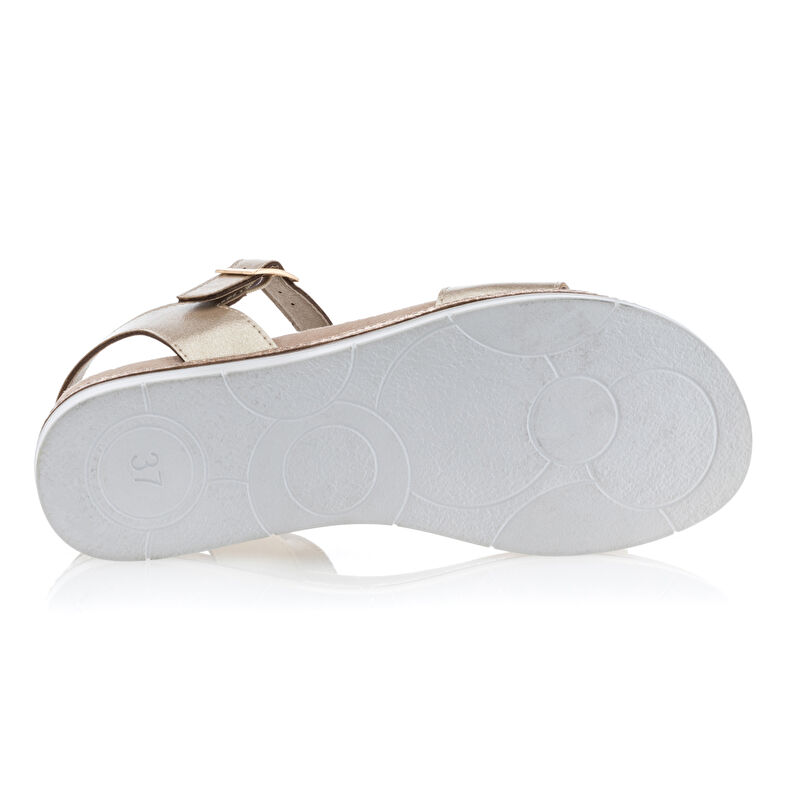 Gele sandalen/open teenschoenen voor dames