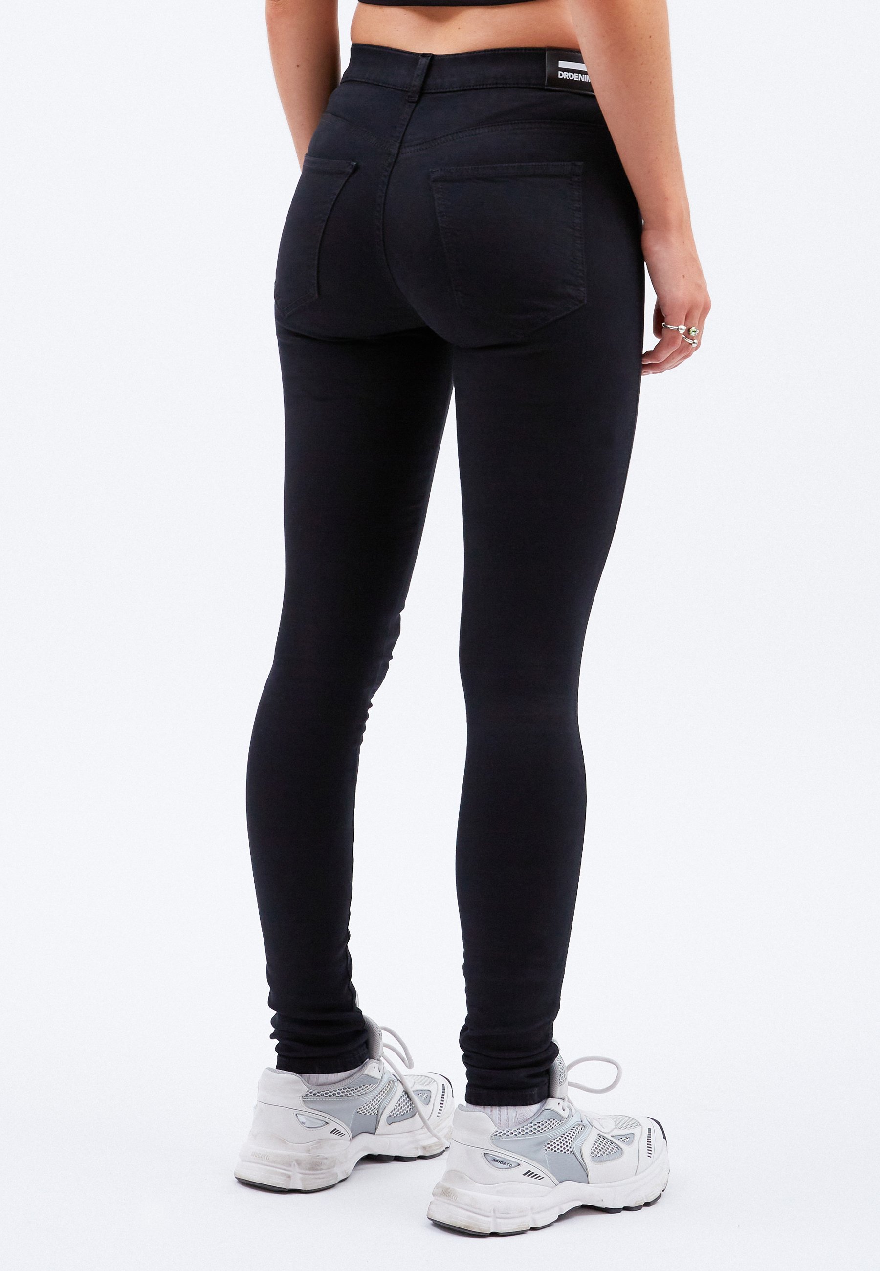 Dr.Denim Petite LEXY - Jean coupe skinny - noir