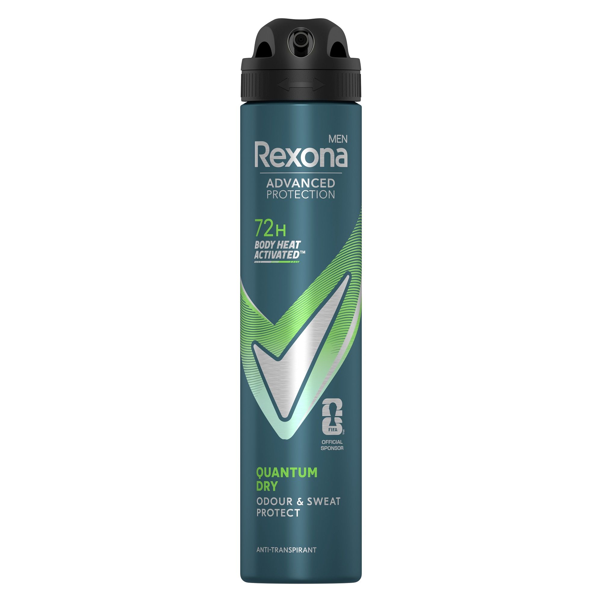 Antiperspirant v spreji Quantum Dry Advanced Protection Dezodoranty v spreji