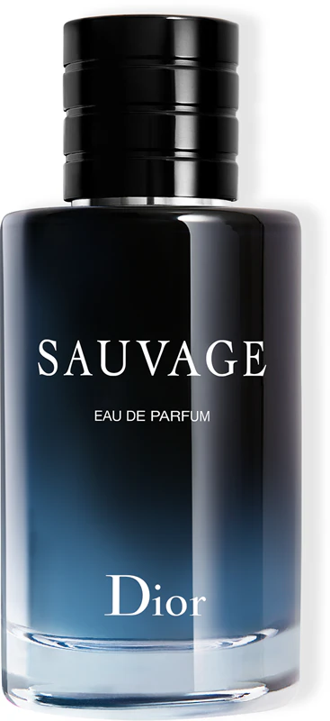 Frasco recarregável DIOR Sauvage Eau de Parfum para homens